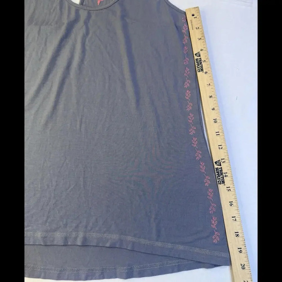 alp n rock womens Embroidered Breathable Loose Fit Active Tank - Picture 9 of 9